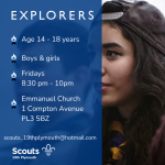 19th Plymouth - Explorers Promo - Facebook/Instagram